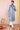 Blue Shibori Chanderi Silk Men Long Kurta Full Sleeves MLKFS102317