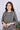 Grey Dhabu Cotton Women Kurti Long Sleeves WKILS122327