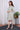 Grey Hand Dyed Lyocell Linen Women Short Dress Long Sleeves WSDLS12232
