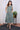 Indigo Ajrakh Cotton Women Midi Dress Sleeveless WDRSL092327