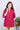 Maroon Jaquard Art Silk Women Kurti Long Sleeves WKILS122312