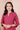 Maroon Jaquard Art Silk Women Long Kurta Long Sleeves WLKLS112369