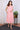 Pink Dobby South Cotton Women Midi Dress Sleeveless WDRSL09237