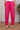 Pink Hand Dyed Cotton Linen Women Ankle Pant WAKPT092312