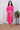 Pink Hand Dyed Cotton Linen Women Long Kurta Long Sleeves WLKLS09233
