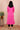 Pink Hand Embroidery South Cotton Women Long Kurta Long Sleeves WLKLS122323