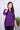 Purple Jaquard Art Silk Women Kurti Long Sleeves WKILS122310