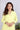 Yellow Hand Dyed Cotton Double Cloth Women Tunic Long Sleeves WTNLS04241