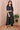 Black Sanganeri Cotton Malmal Women Ankle Kurta Long Sleeves (WAKLS06235) - Cotton Cottage (2)