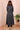 Black Sanganeri Cotton Malmal Women Ankle Kurta Long Sleeves (WAKLS06235) - Cotton Cottage (4)