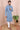 Blue Bagru Cotton Linen Men Long Kurta Full Sleeves (MLKFS082332) - Cotton Cottage (2)