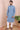 Blue Bagru Cotton Linen Men Long Kurta Full Sleeves (MLKFS082332) - Cotton Cottage (3)