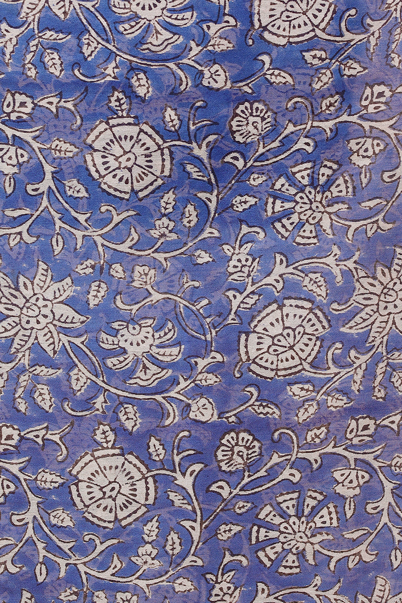 Blue Bargu Chanderi Silk Saree (SAREE082386) - Cotton Cottage (4)