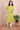 Green Dobby South Cotton Women Long Kurta Long Sleeves (WLKLS082317) - Cotton Cottage (2)