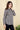 Grey Bagru Cotton Women Shirt Long Sleeves WSHLS03232 (2)