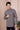 Grey Dobby South Cotton Men Short Kurta Full Sleeves - (MSKFS04236) - Cotton Cottage (3)