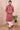 Maroon Hand Dyed Amber Cotton Men Long Kurta Full Sleeves (MLKFS08236) - Cotton Cottage (2)