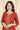 Rust Ajrakh Cotton Women Kurti Long Sleeves - (WKILS052356) - Cotton Cottage (1)