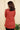 Rust Ajrakh Cotton Women Kurti Long Sleeves - (WKILS052356) - Cotton Cottage (4)