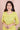 Yellow Sanganeri Cotton Viscose Women Long Kurta Long Sleeves (WLKLS082348) - Cotton Cottage (1)