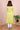 Yellow Sanganeri Cotton Viscose Women Long Kurta Long Sleeves (WLKLS082348) - Cotton Cottage (4)