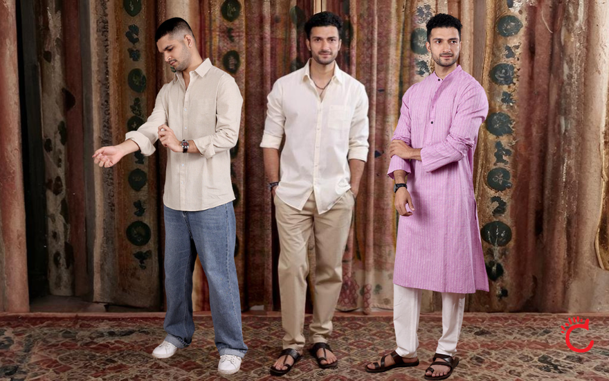 Cotton Shirts & Kurtas