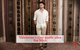 Valentine's Day outfit idea for Men