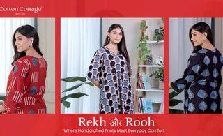 Rekh और Rooh Where Handcrafted Prints Meet Everyday Comfort 
