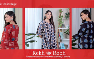 Rekh और Rooh Where Handcrafted Prints Meet Everyday Comfort 