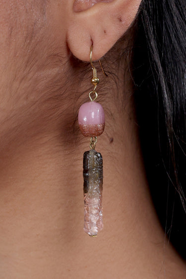 Blush Drop Earrings