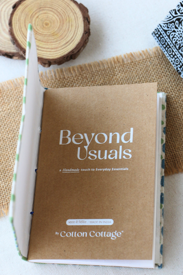 Ivory Sanganeri Handcrafted Diary 4 X 6 DIARY252C7