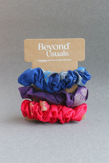 Handcrafted Scrunchie Set of 3 SCRCH3252C3