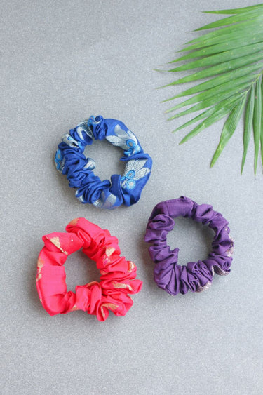 Handcrafted Scrunchie Set of 3 SCRCH3252C3