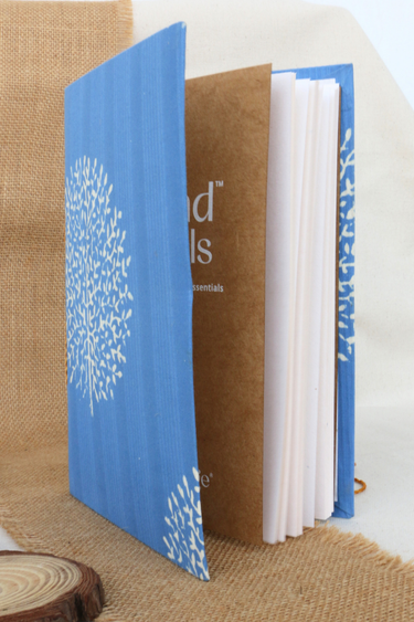 Blue Sanganeri Handcrafted Diary 6 X 8 DIARY252C25
