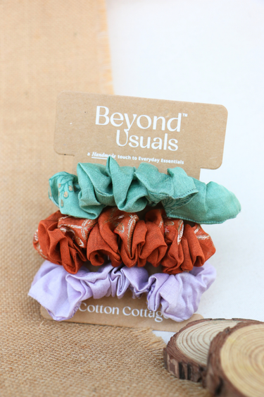 Azalea Handcrafted Scrunchie 3 SCRCH3252C7