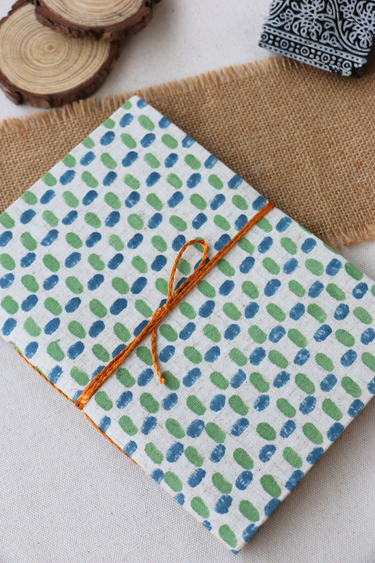 Ivory Sanganeri Handcrafted Diary 6 X 8 DIARY252C42