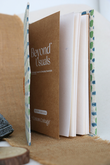 Ivory Sanganeri Handcrafted Diary 6 X 8 DIARY252C42