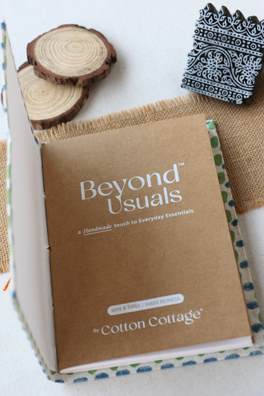 Ivory Sanganeri Handcrafted Diary 6 X 8 DIARY252C42