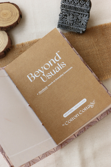 Pink Sanganeri Handcrafted Diary 6 X 8 DIARY252C44