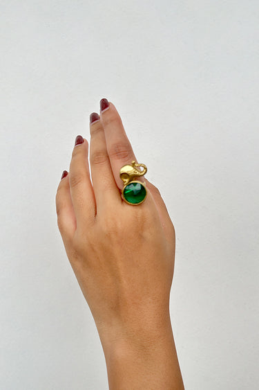 Green Elephant Ring RING09242