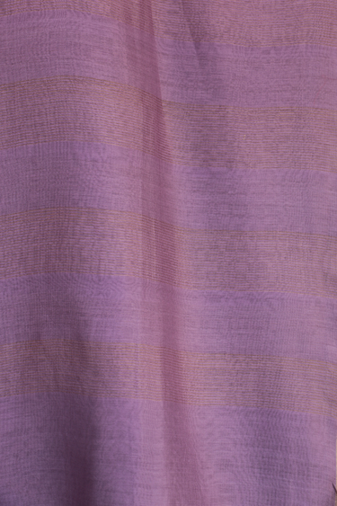 Lavender Zari Stripes Chanderi Silk Dupatta
