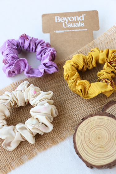 Parijat Handcrafted Scrunchie 3 SCRCH3252C10