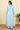 Blue Hand Dyed Cotton Dobby Women Ankle Kurta Long Sleeves WAKLS03237