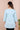 Blue Hand Dyed Cotton Dobby Women Kurti Long Sleeves WKILS03235