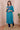 Blue Hand Dyed South Cotton Women Long Kurta Long Sleeves WLKLS042337