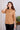 Brown Hand Dyed Lyocell Linen Women Shirt Long Sleeves WSHLS12232