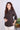 Brown Hand Dyed Lyocell Linen Women Shirt Long Sleeves WSHLS12234
