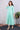 Green Dobby South Cotton Women Ankle Kurta Long Sleeves WAKLS12237