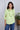 Green Hand Dyed Cotton Double Cloth Women Shirt Long Sleeves WSHLS05246