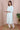 Green Hand Dyed Cotton Linen Women Long Kurta Long Sleeves WLKLS04237